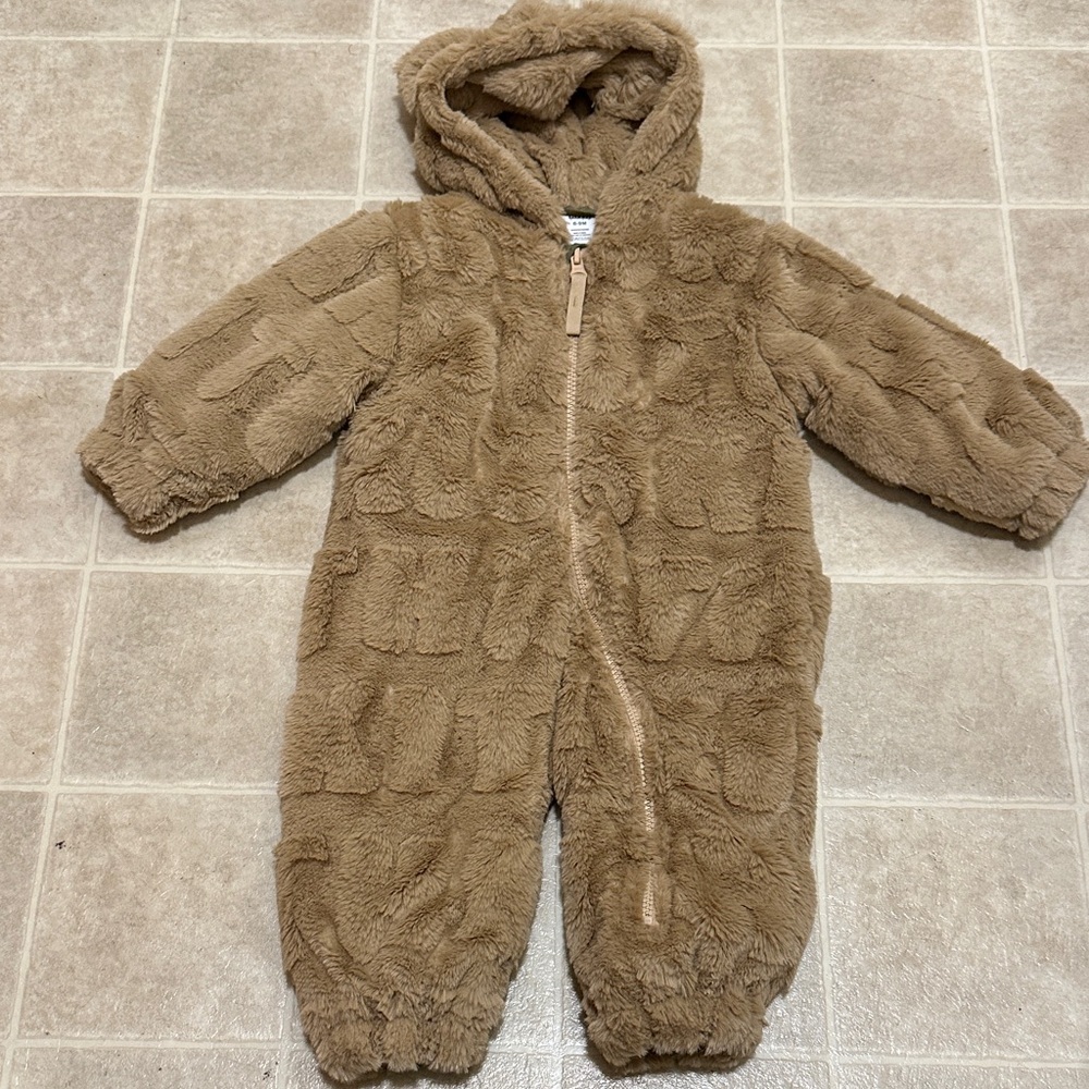 Kith Tan Fuzzy Kids Footie